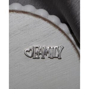 James Avery Sterling Heart Family Charm 2.12G / 1in